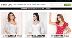 Desktop Screenshot of corsetdeal.com